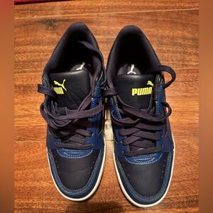 Puma Kids Bold blue with yellow accents Sneakers soft Foam+ optimal comfort